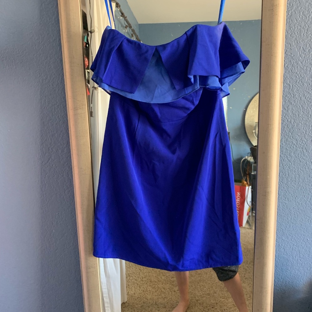 Blue lulus dress